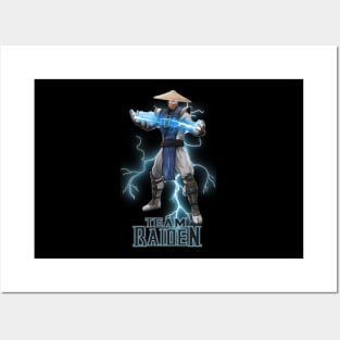 Team Raiden Mortal Kombat Pro Kompetition Posters and Art